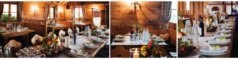 In der Kraxl Alm wird Ihre Hochzeit oder Familienfeier zu einem echten Erlebnis.