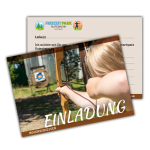 Einladungskarte Bogenschießen Download