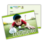 Einladungskarte Minigolf, Spielgolf. PitPat, Shuffleboard Download
