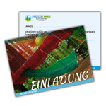 Einladungskarte Trampolin Netzanlage Download